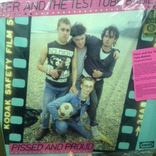 Peter And The Test Tube Babies : Pissed And Proud (LP, Album, Ltd, Num, RE, Pin)