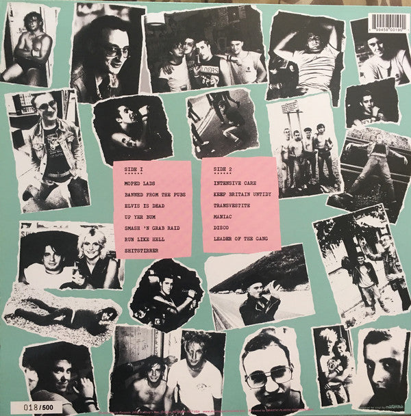 Peter And The Test Tube Babies : Pissed And Proud (LP, Album, Ltd, Num, RE, Pin)