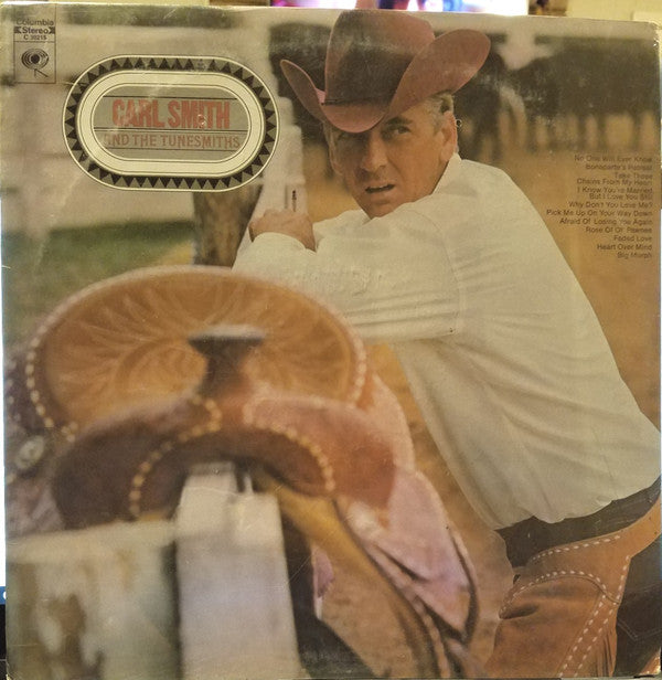 Carl Smith (3) : Carl Smith And The Tunesmiths (LP, Album, Ter)