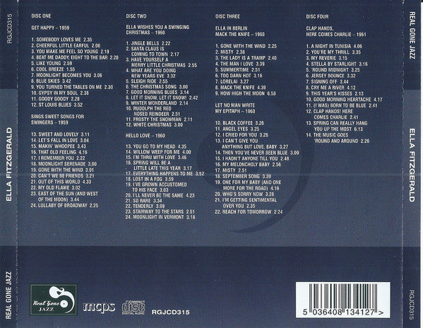 Ella Fitzgerald : Seven Classic Albums (4xCD, Comp, RM)