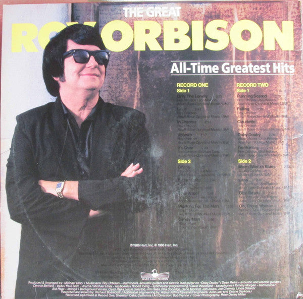 Roy Orbison : All-Time Greatest Hits (2xLP, Comp, Club)