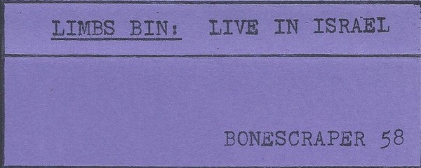 Limbs Bin : Live In Israel (Cass, C30)