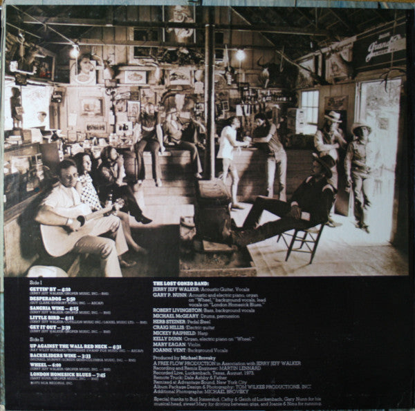 Jerry Jeff Walker : ¡Viva Terlingua! (LP, Album, Pin)