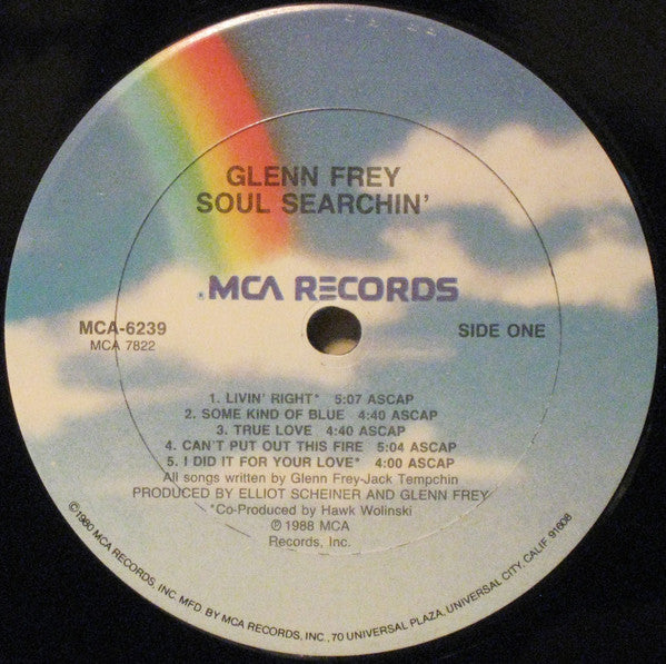 Glenn Frey : Soul Searchin' (LP, Album, Club)