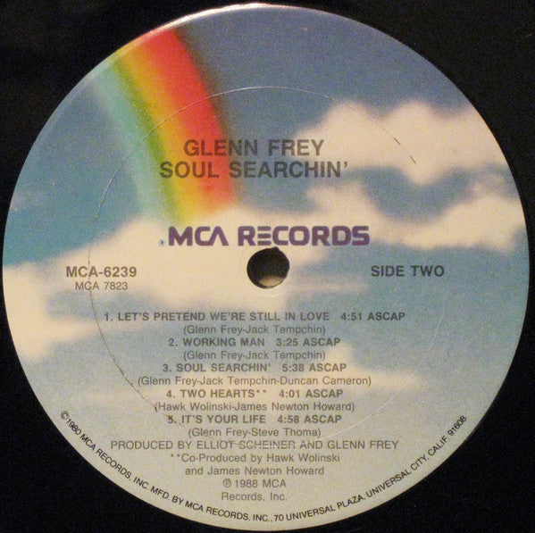 Glenn Frey : Soul Searchin' (LP, Album, Club)