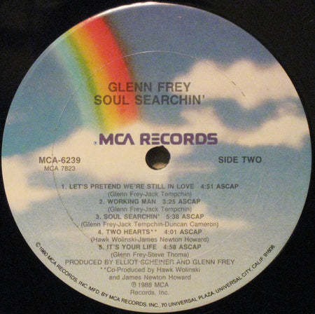 Glenn Frey : Soul Searchin' (LP, Album, Club)