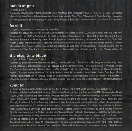 The Game (2) : Doctor's Advocate (CD, Album, Tec)