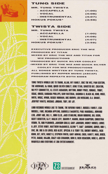 Twista : Mr. Tung Twista (Cass, Maxi)