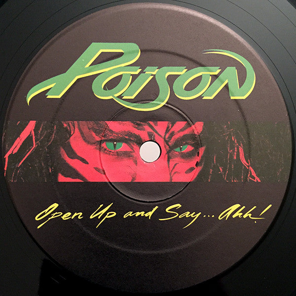 Poison (3) : Open Up And Say ...Ahh! (LP, Album)