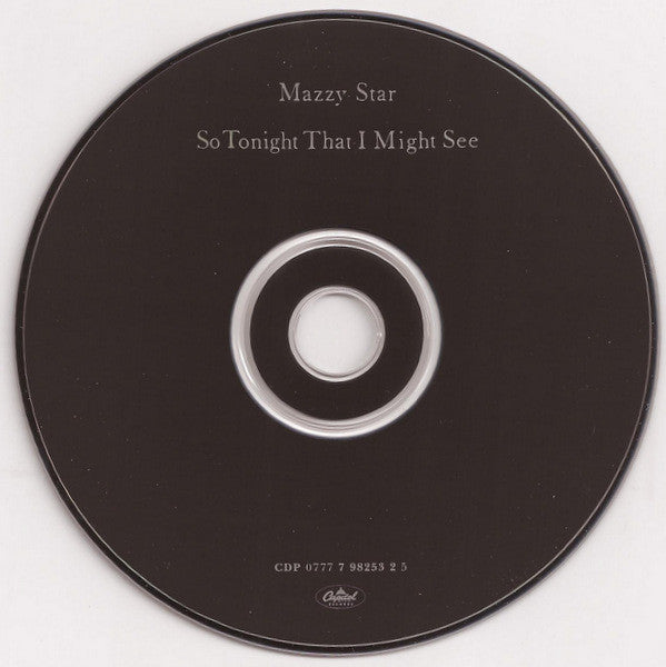 Mazzy Star : So Tonight That I Might See (CD, Album, RP, EMI)