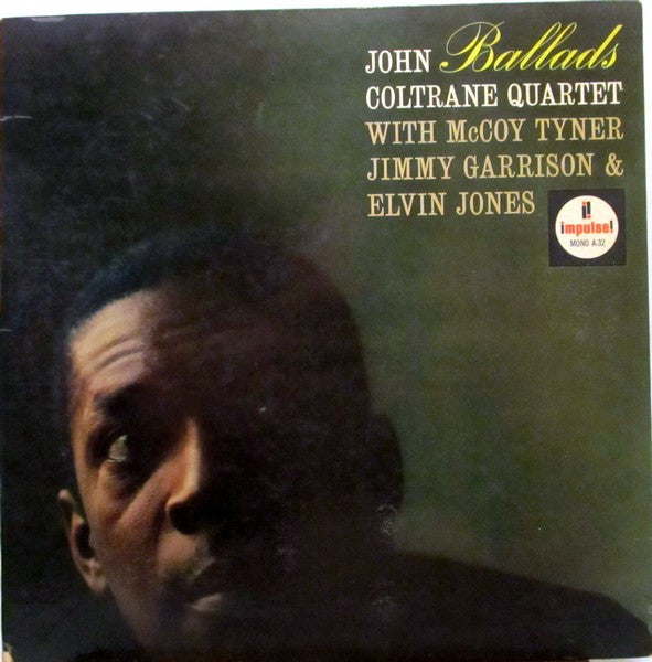 John Coltrane Quartet* : Ballads (LP, Album, Mono, RE)