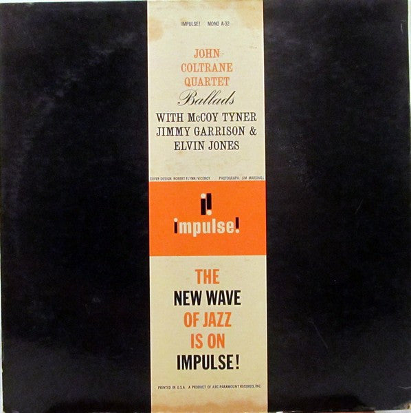 John Coltrane Quartet* : Ballads (LP, Album, Mono, RE)
