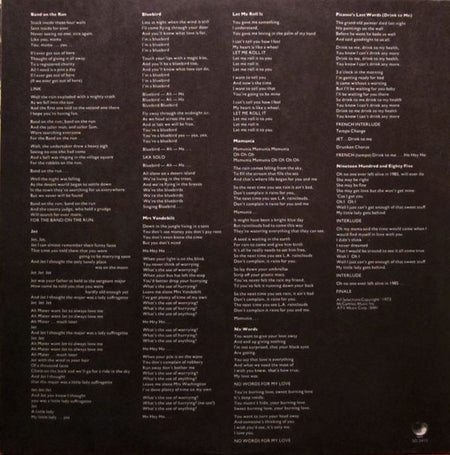 Paul McCartney & Wings* : Band On The Run (LP, Album, Jac)
