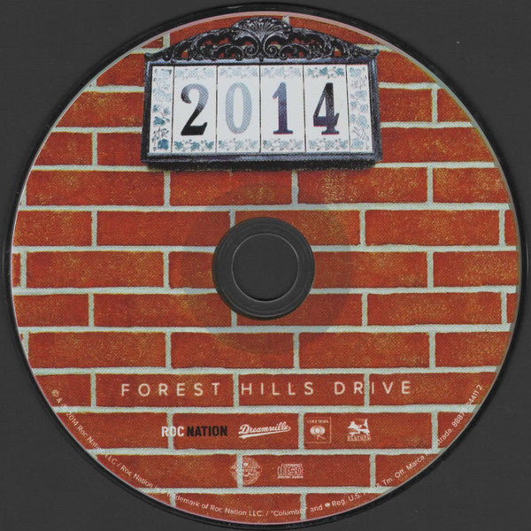 J. Cole : 2014 Forest Hills Drive (CD, Album)