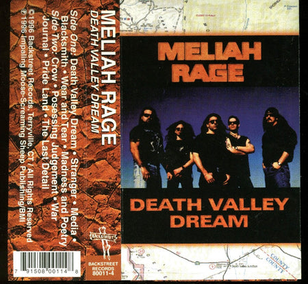 Meliah Rage : Death Valley Dream (Cass, Album)