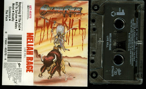 Meliah Rage : Live Kill (Cass, EP)