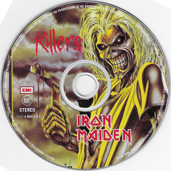 Iron Maiden : Killers (CD, Album, Enh, RE, RM, RP, IMS)