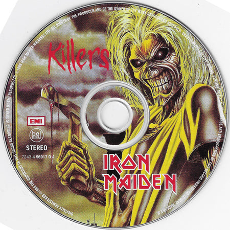 Iron Maiden : Killers (CD, Album, Enh, RE, RM, RP, IMS)