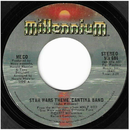 Meco Monardo : Star Wars Theme/Cantina Band (7", Single, Styrene, Ter)
