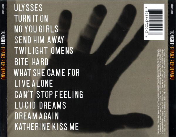 Franz Ferdinand : Tonight: Franz Ferdinand (CD, Album)