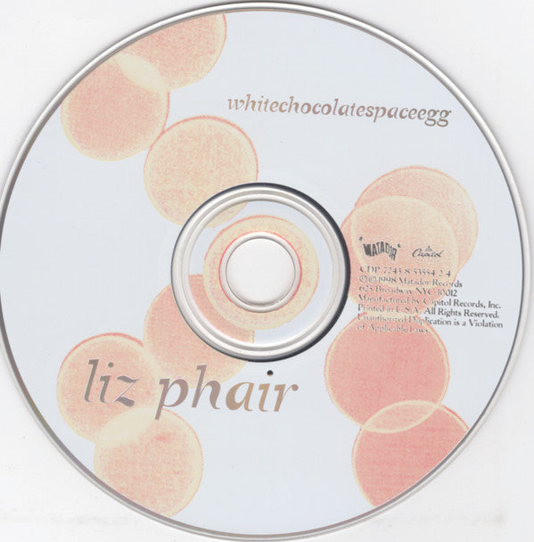 Liz Phair : Whitechocolatespaceegg (CD, Album)