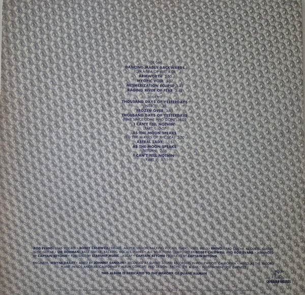 Captain Beyond : Captain Beyond (LP, Album, RE, Ter)