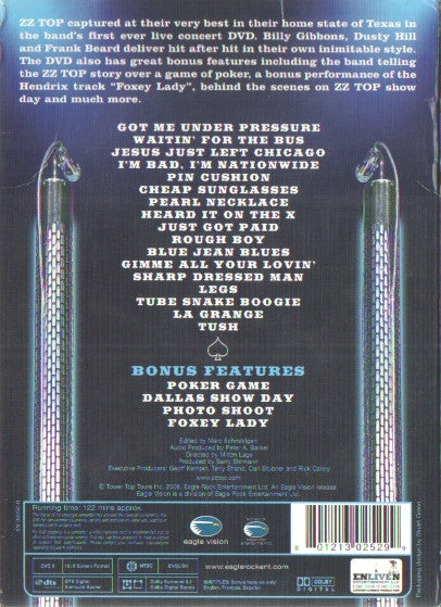 ZZ Top : Live From Texas (DVD-V, Multichannel, NTSC, Dig)