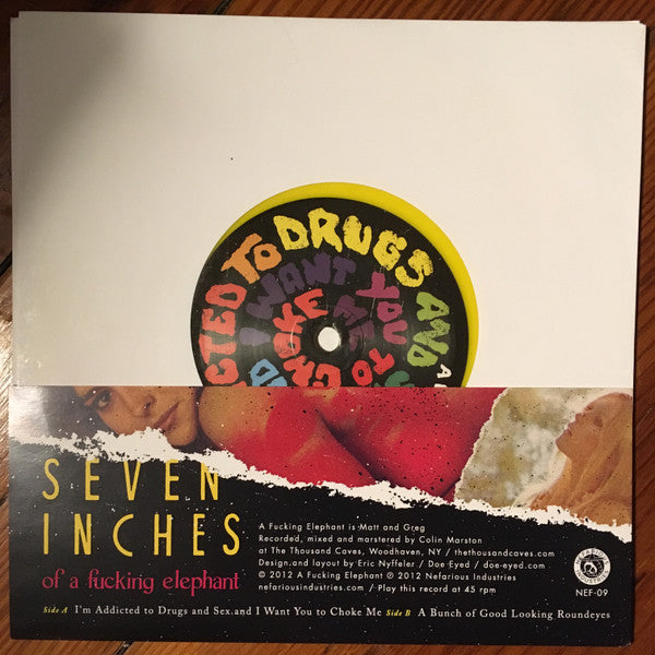 A Fucking Elephant : Seven Inches (7", Single, Ltd, Yel)