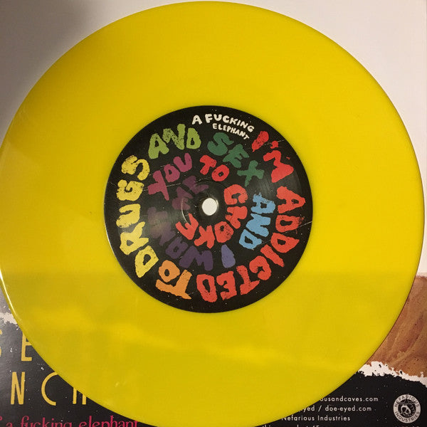 A Fucking Elephant : Seven Inches (7", Single, Ltd, Yel)