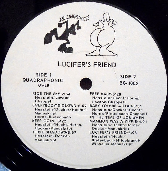 Lucifer's Friend : Lucifer's Friend (LP, Album, Quad, RE)