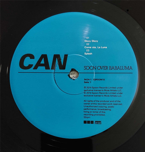 Can : Soon Over Babaluma (LP, Album, RE, RM)
