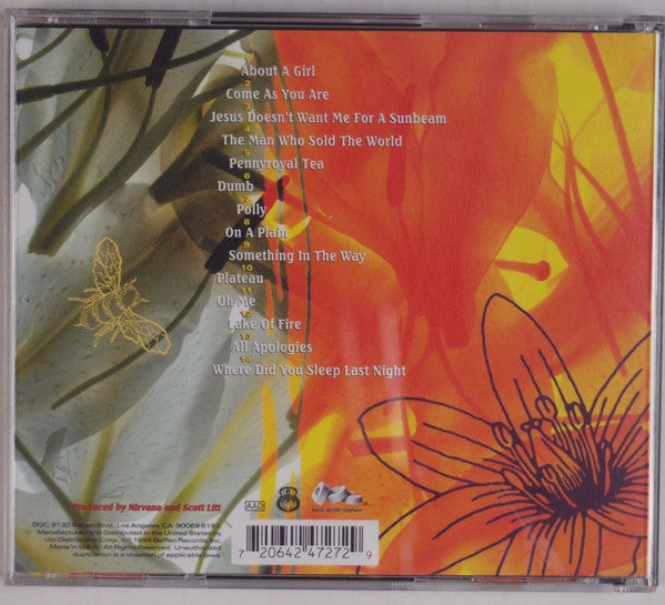 Nirvana : MTV Unplugged In New York (CD, Album, Promo)