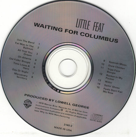 Little Feat : Waiting For Columbus (CD, Album, RE, Spe)