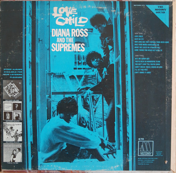 Diana Ross And The Supremes* : Love Child (LP, Album, Ind)