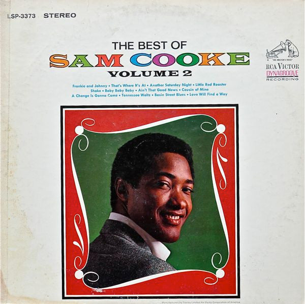 Sam Cooke : The Best Of Sam Cooke Volume 2 (LP, Comp)