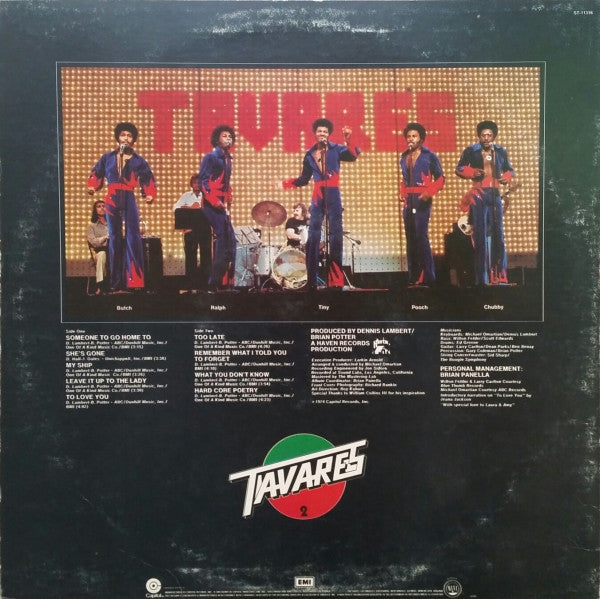 Tavares : Hard Core Poetry (LP, Album, Jac)