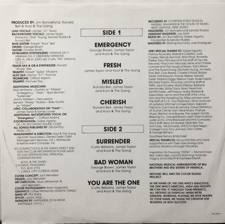 Kool & The Gang : Emergency (LP, Album, 53 )