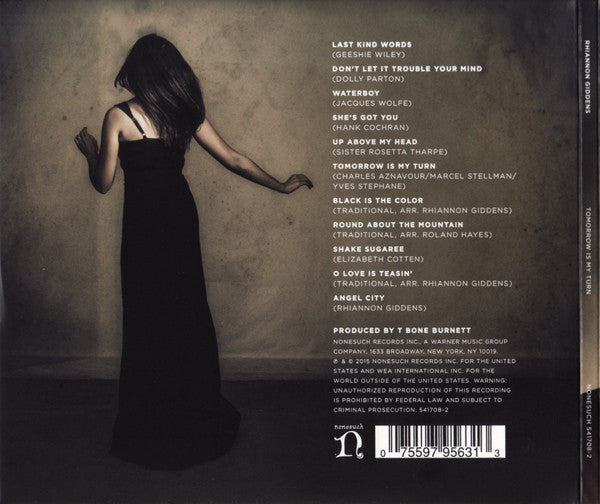 Rhiannon Giddens : Tomorrow Is My Turn (CD, Album)
