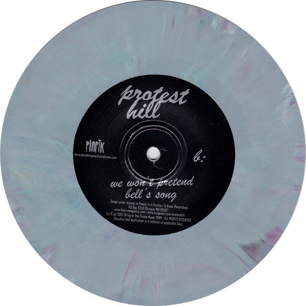 Southerly & Protest Hill : Split EP (7", EP, Blu)