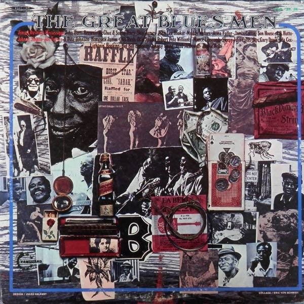 Various : The Great Blues Men (2xLP, Comp, RE, Pit)