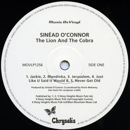 Sinéad O'Connor : The Lion And The Cobra (LP, Album, RE, 180)