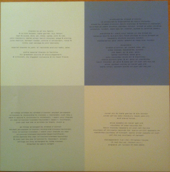 Sinéad O'Connor : The Lion And The Cobra (LP, Album, RE, 180)