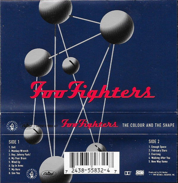 Foo Fighters : The Colour And The Shape (Cass, Album)