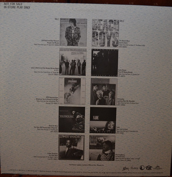 Various : The Long Hit Summer (On Epic, Portrait And The CBS Associated Labels) (LP, Comp, Promo, Smplr)