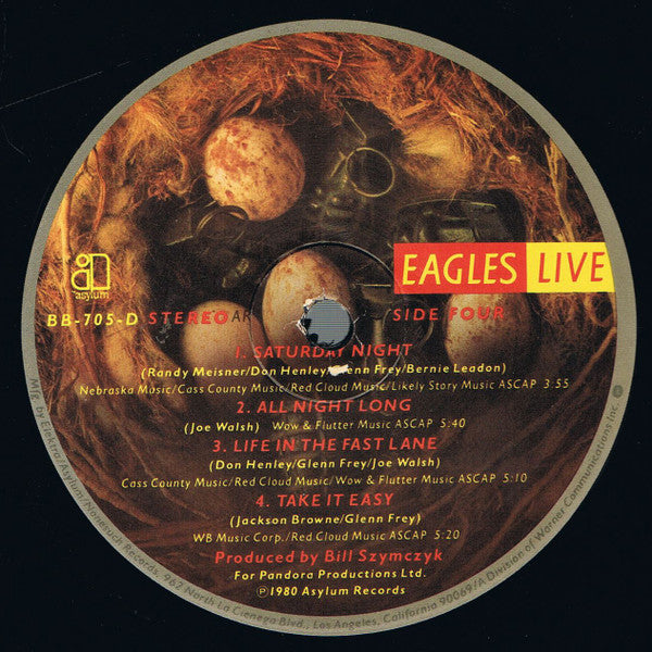 Eagles : Eagles Live (2xLP, Album, AR )