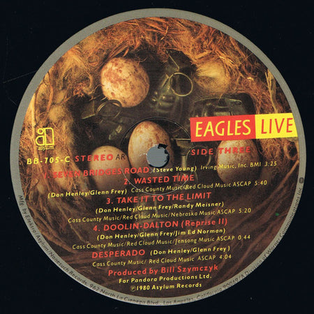Eagles : Eagles Live (2xLP, Album, AR )