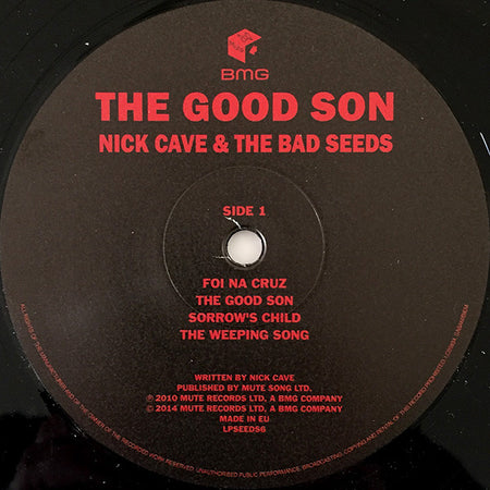 Nick Cave & The Bad Seeds : The Good Son (LP, Album, RE, RM)