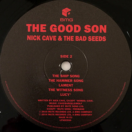 Nick Cave & The Bad Seeds : The Good Son (LP, Album, RE, RM)
