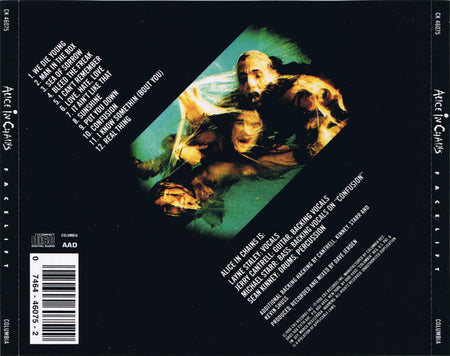 Alice In Chains : Facelift (CD, Album, RP)