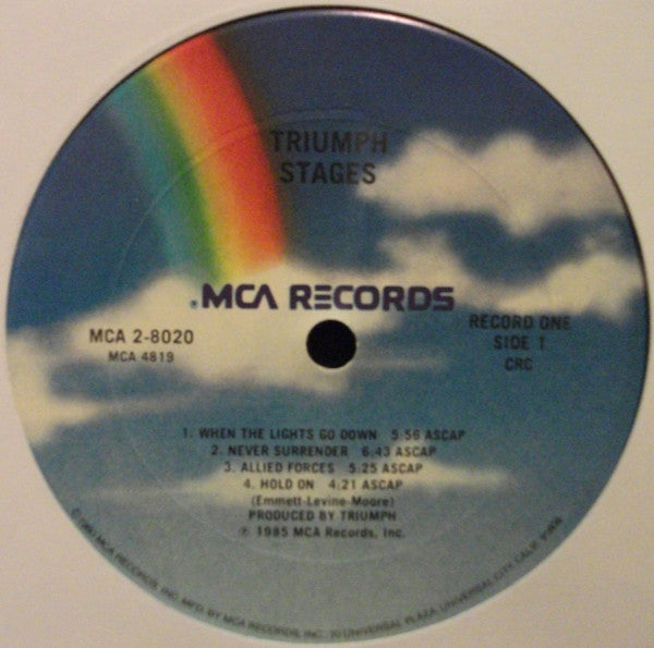Triumph (2) : Stages (2xLP, Album, Club, Gat)